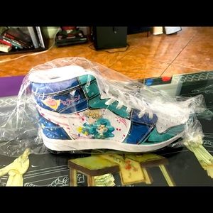 *BRAND NEW* Custom Sailor Uranus/Neptune Sneaker Men’s US 9, Women’s US 11/UK 43